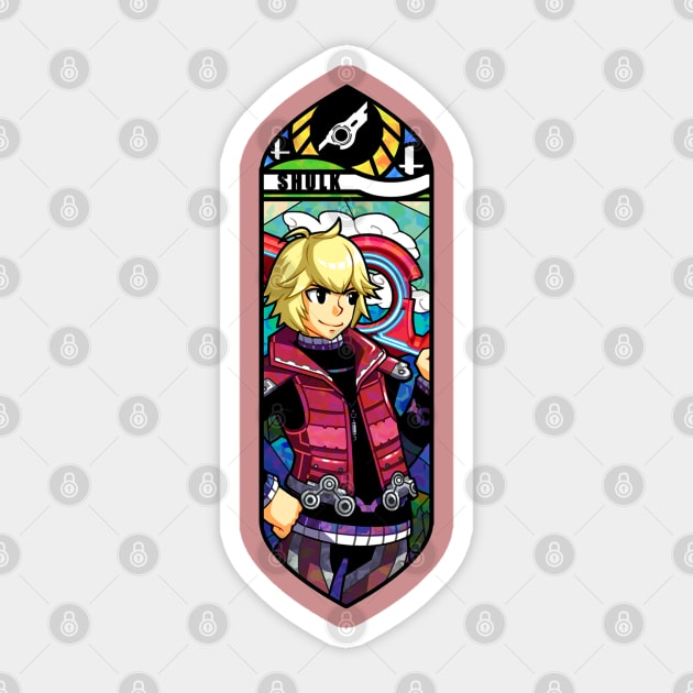 Shulk Sticker by QuasQuas